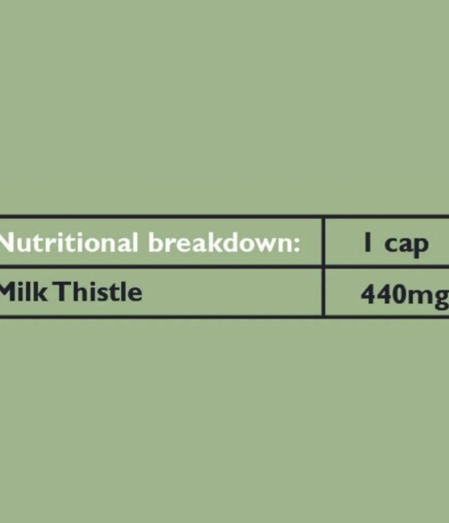 Organic Milk Thistle 60 vegan capsules - Image 5