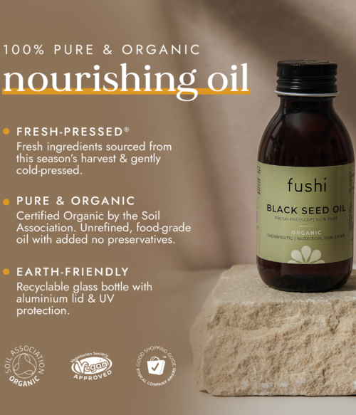 Organic Black Seed Oil 100ml - Image 2