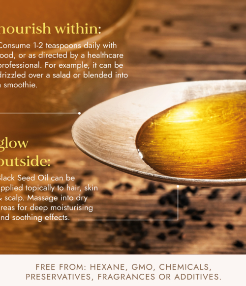 Organic Black Seed Oil 250ml - Image 7